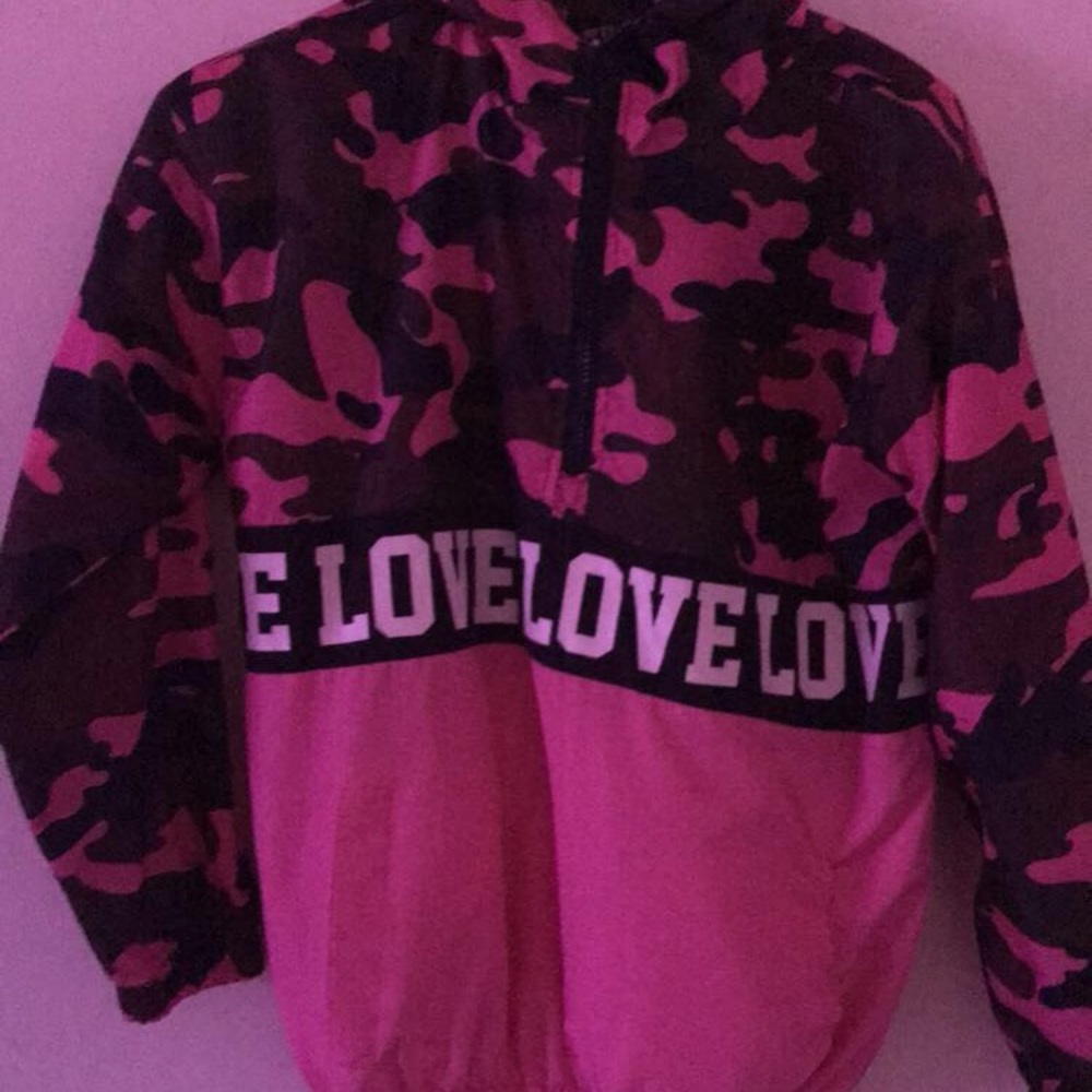 A cute pink jacket